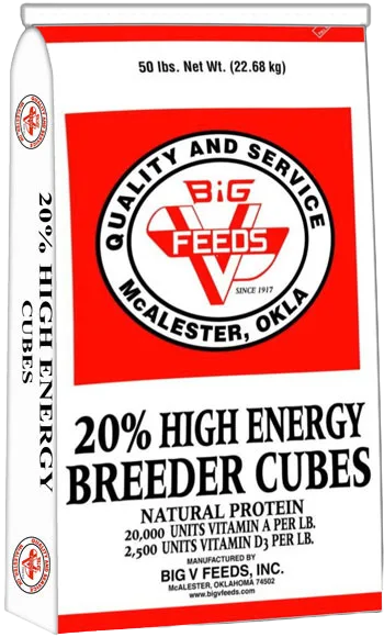 20% High Energy Breeder CUBES