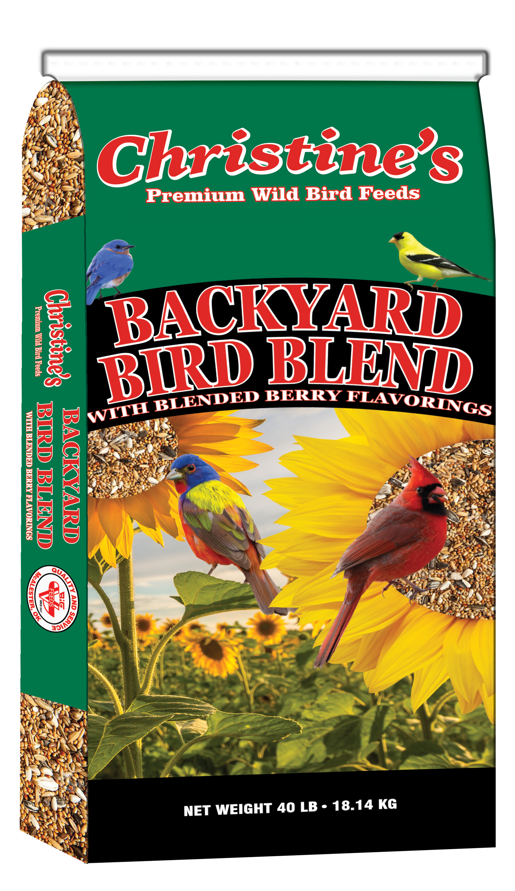 Christine's Backyard Bird Blend - Big V Feeds