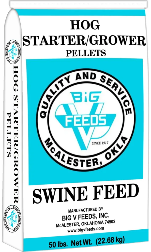 BIG V STARTER/GROWER SWINE PELLETS