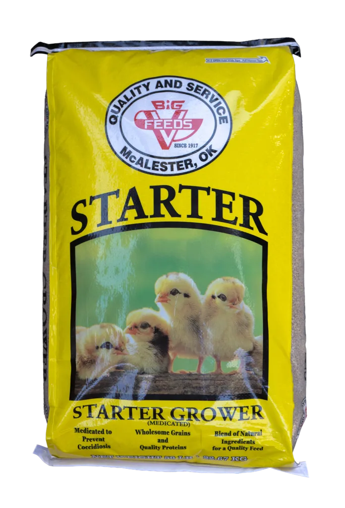 BIG V STARTER / GROWER (MEDICATED)