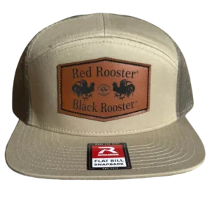 Richardson 7 panel trucker hat Game Chicken logo