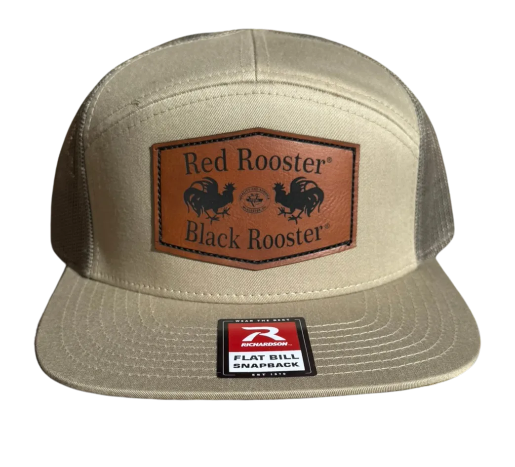 Richardson 7 panel trucker hat Game Chicken logo