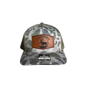 CROSSHAIRS LEATHER PATCH RICHARDSON CAMO