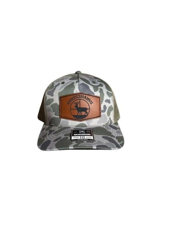 CROSSHAIRS LEATHER PATCH RICHARDSON CAMO