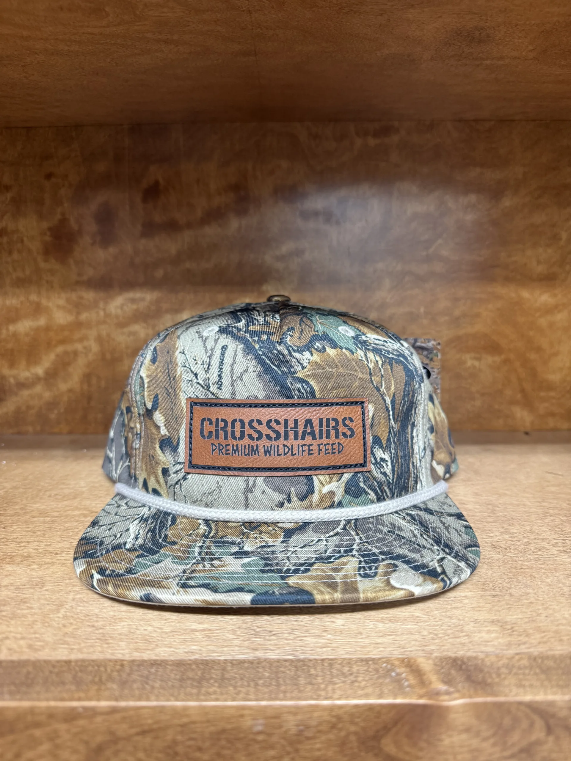 Crosshairs Realtree Leather Patch