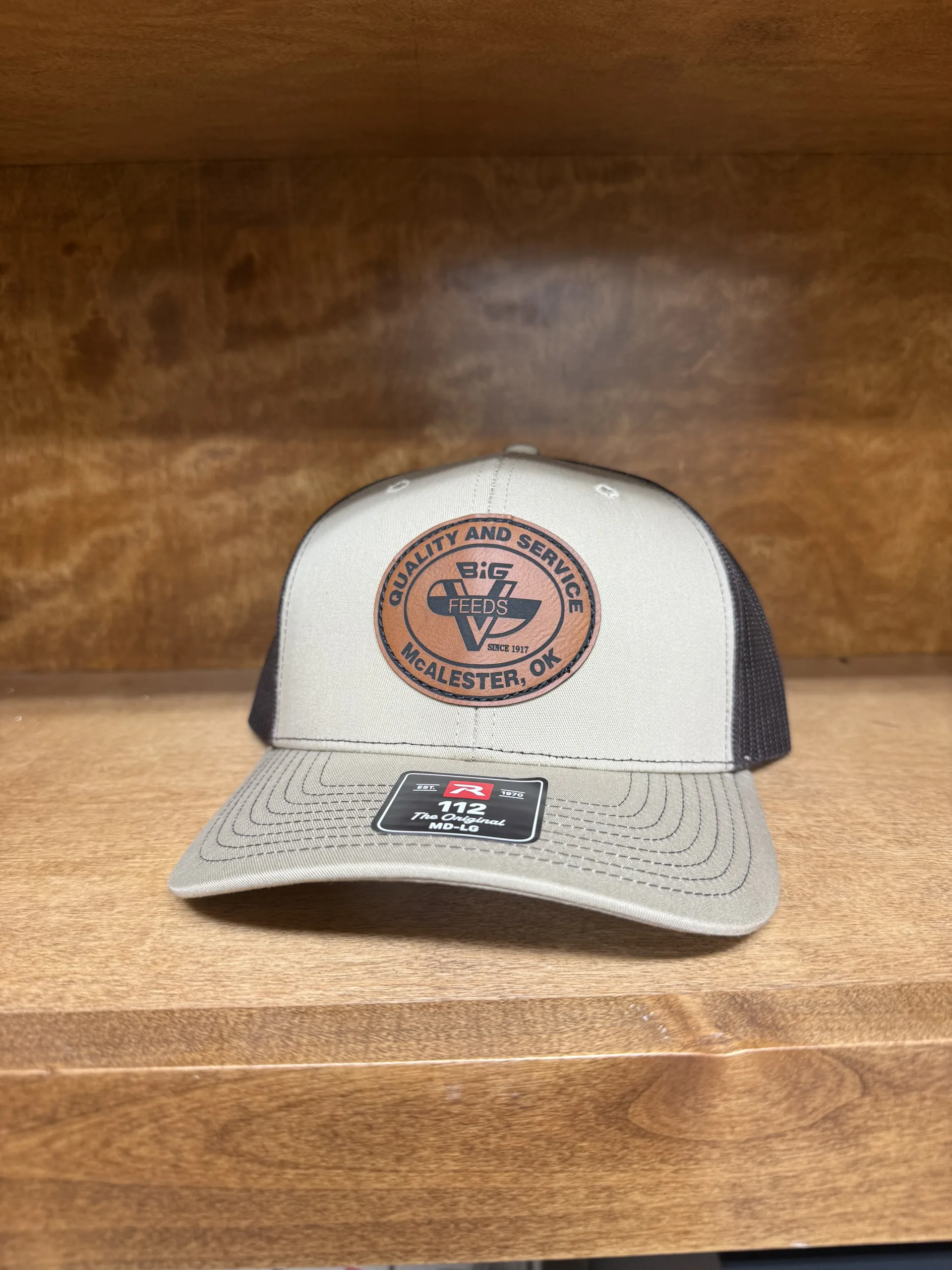 Big V Leather Patch Richardson 112