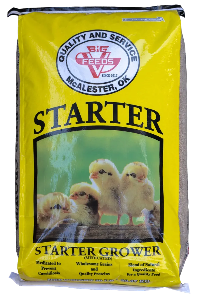 BIG V STARTER/GROWER (MEDICATED)